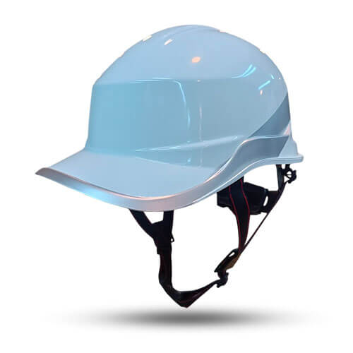 helm safety msa baseball putih