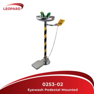 Eye Wash Pedestal Mounted "LEOPARD" 0253-02