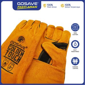 GOSAVE Welding Gloves Golden Touch