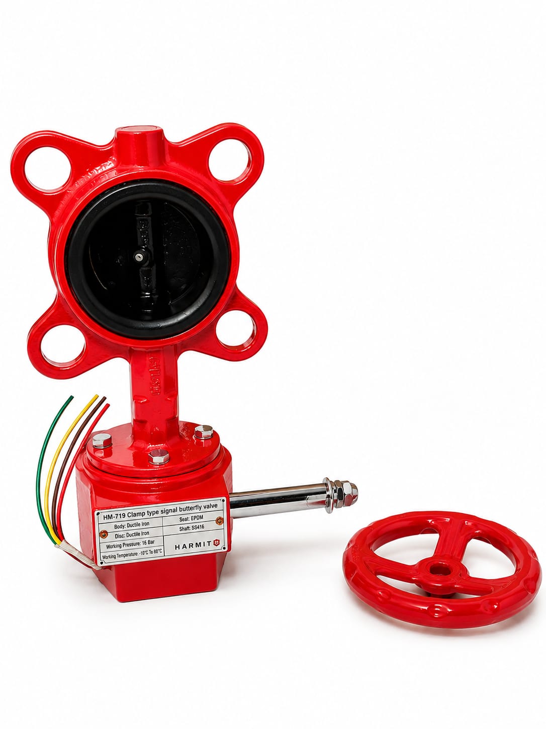 HM 719 Clamp Type Signal Butterfly Valve ZSXDF7-Q-65-16
