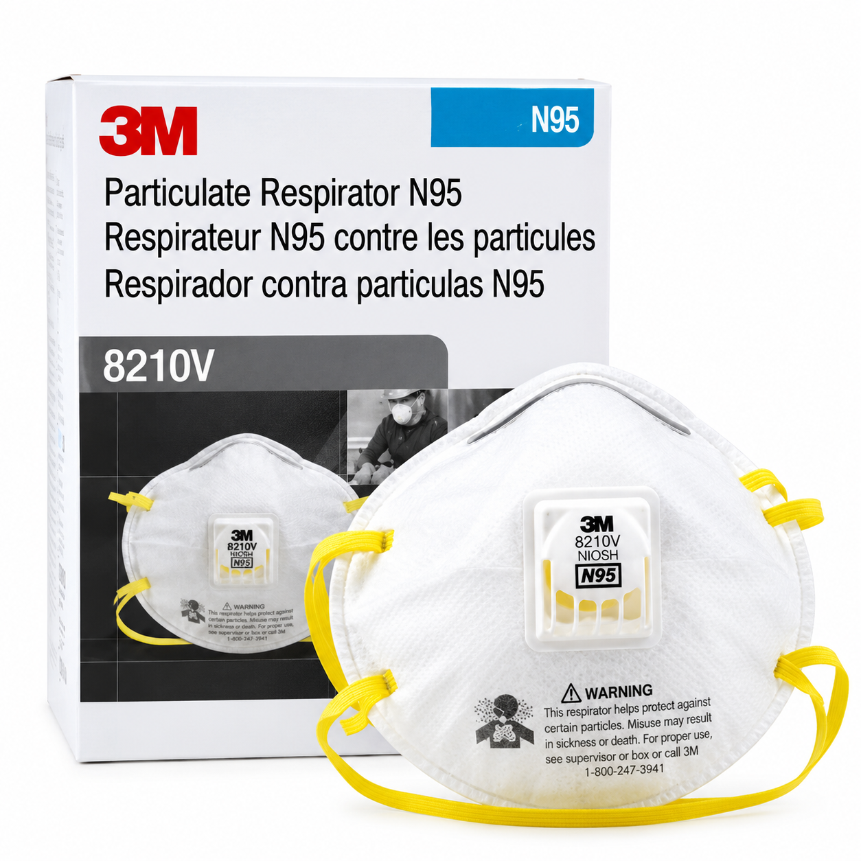 3M Masker 8210V N95