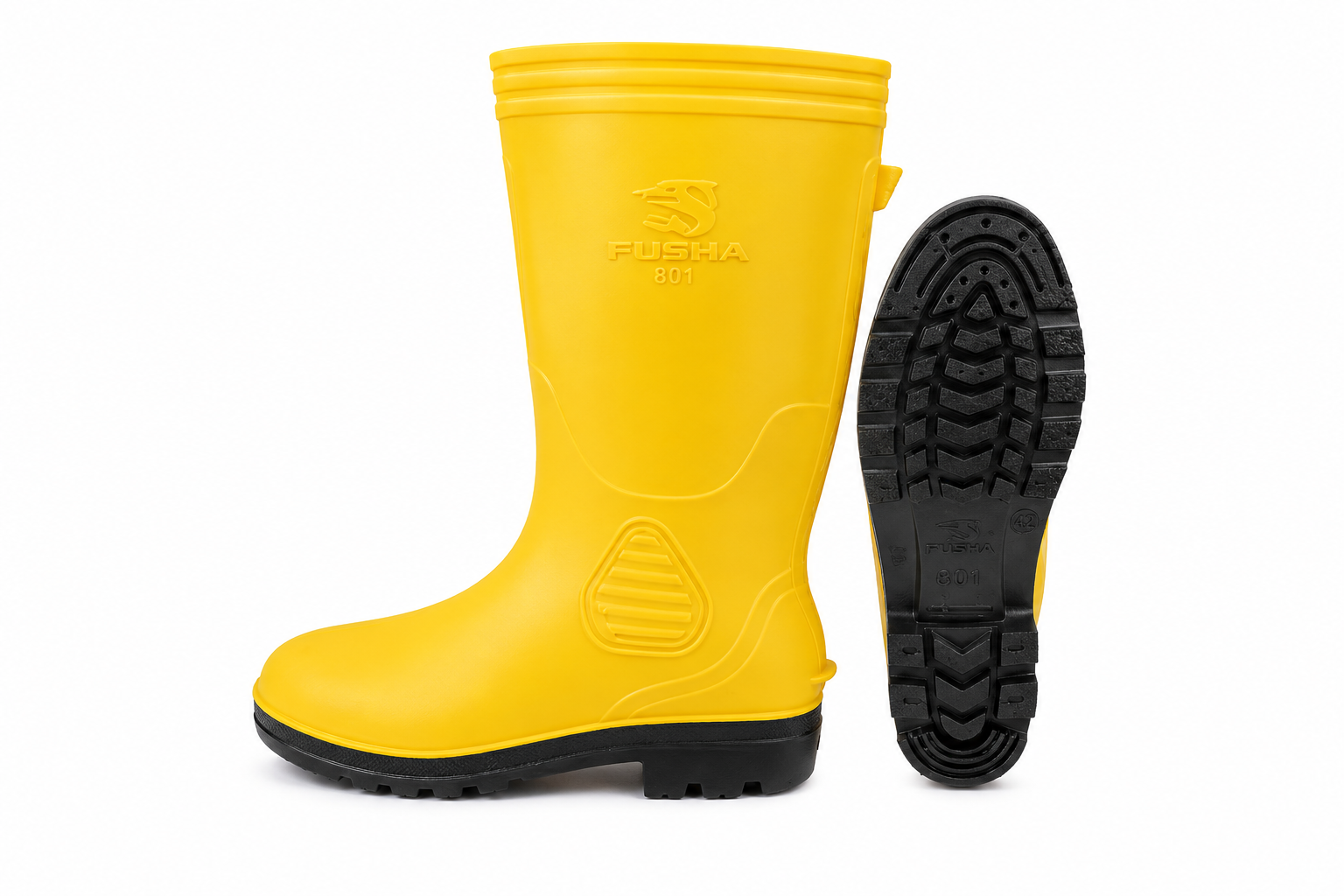 SEPATU BOOT FUSHA 801 KUNING